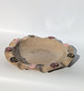 Wondering People_Smokey Olive, Burgundy & Pink Swirl Frill Serving Bowl_3
