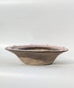Wondering People_Smokey Olive, Chocolate Brown & Pink Lined Bobble Serving Bowl_2