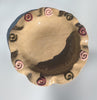 Wondering People_Smokey Olive, Burgundy & Pink Swirl Frill Serving Bowl_2