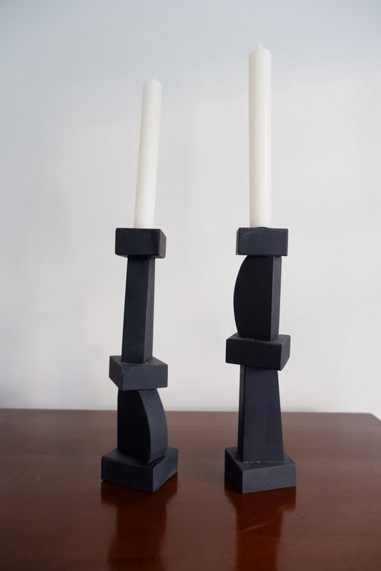 Wondering People_Cubist Candleholders_8