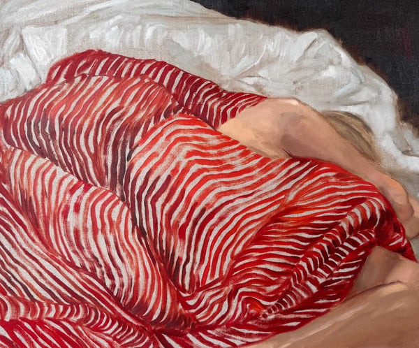 Wondering People_Red Sheets Quiet Scene_1