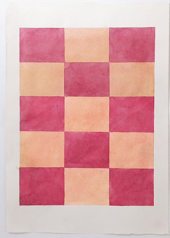 Wondering People_Ochre/Red Grid_8