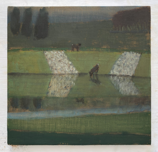 Wondering People_Deer at the Retention Pond_9