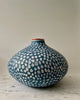 Wondering People_Coiled Blue Vase with Rim_296