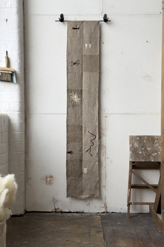 Wondering People_Embroidered Tapestry_18