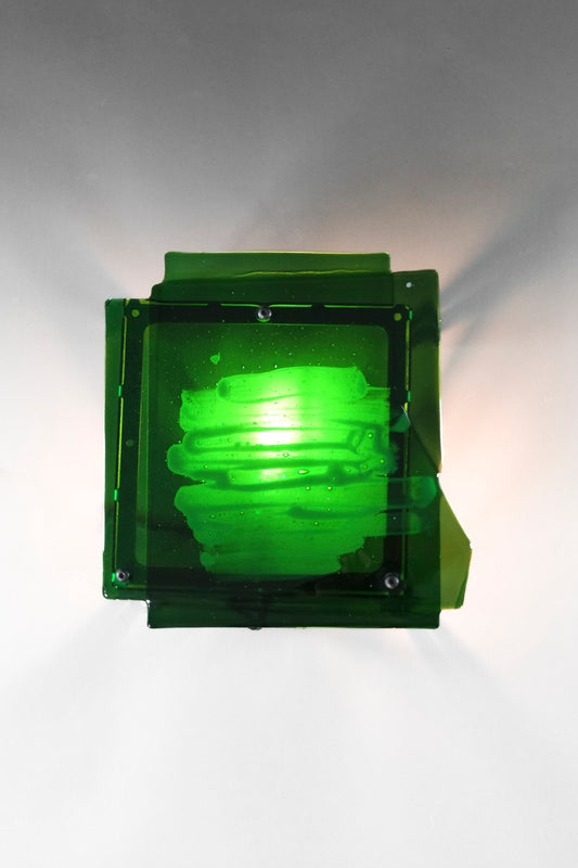 Wondering People_Wall Lampshade (Green)_50