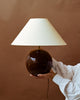 Wondering People_Orb Lamp, Brown_1