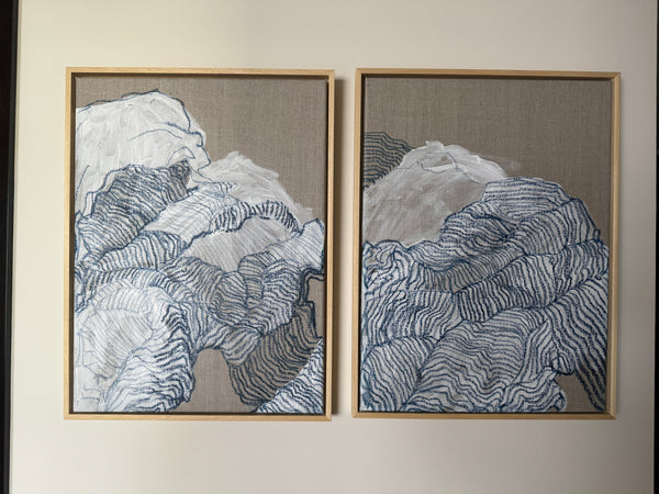 Wondering People_Sleeping Blue Diptych_11