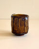 Wondering People_Kurinuki Guinomi Raked Sake Cup_1