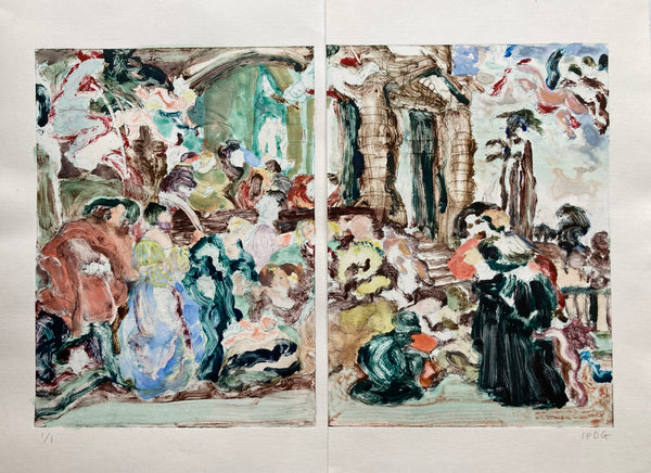 Wondering People_The Garden of Love, After Rubens II_1