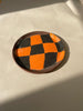 Wondering People_Large Checkerboard Platter_281