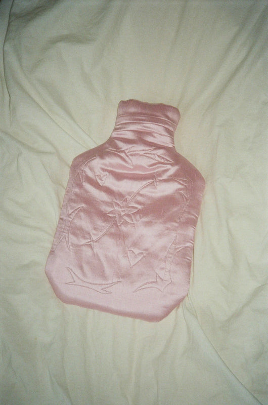 Wondering People_Pink Quilted Silk Hot Water Bottle_23