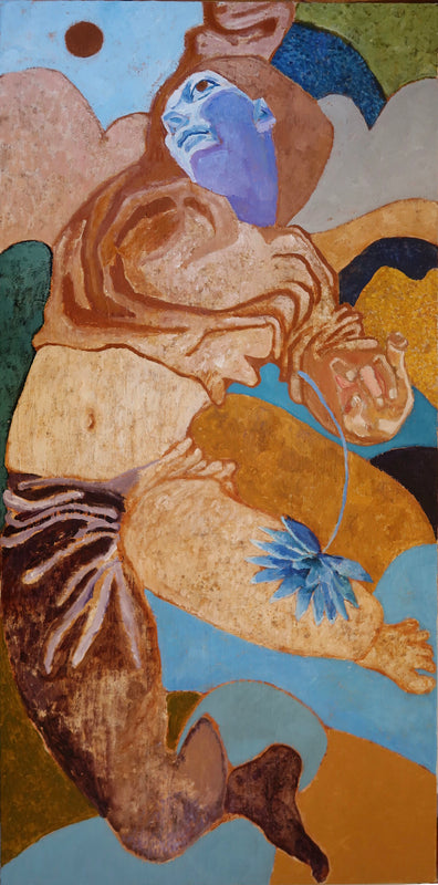 Wondering People_Blue Flower_5