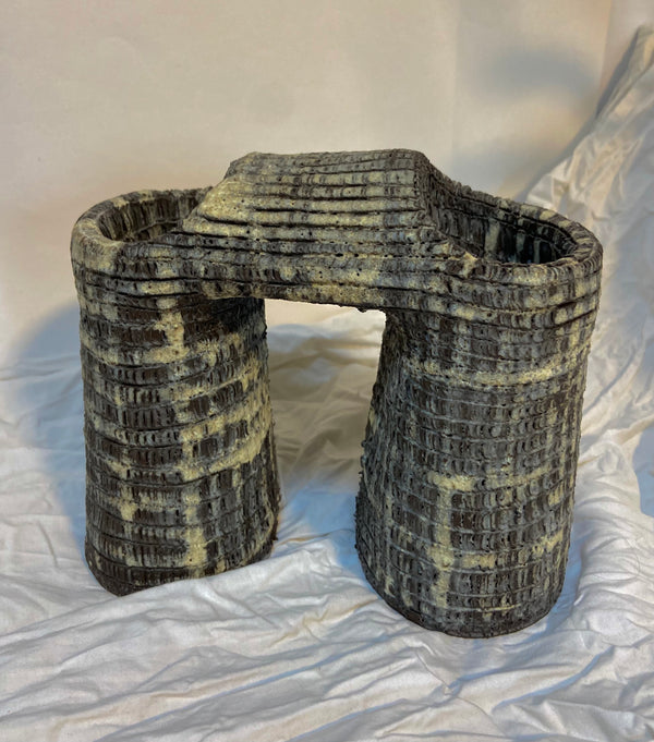 Wondering People_Double Barrel Vase_35