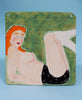 Wondering People_Green Redhead Socks_548