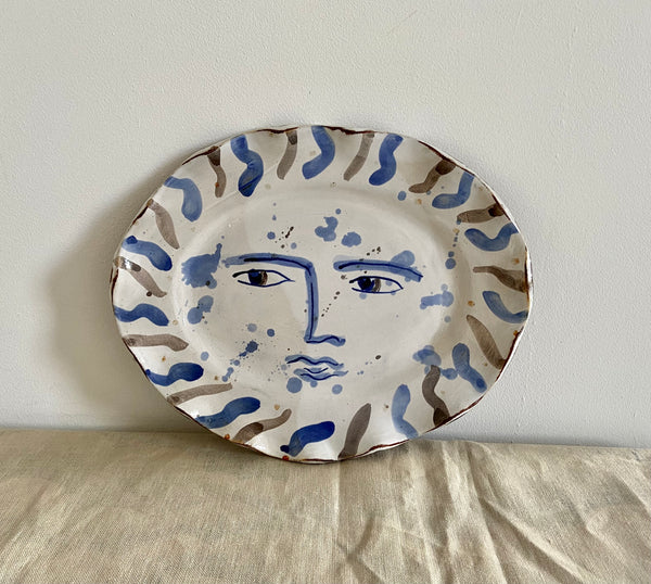 Wondering People_Oval Ripple Edge Plate II_9