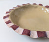 Wondering People_Baby Pink & Burgundy Frill Edged Serving Bowl_3