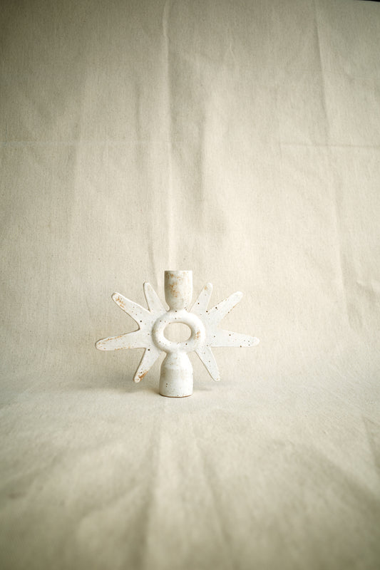 Wondering People_Burnt Lamb Rays Candlestick Holder_4