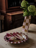 Wondering People_Baby Pink & Burgundy Frill Edged Serving Bowl_4