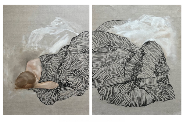 Wondering People_Sleeping Diptych_10