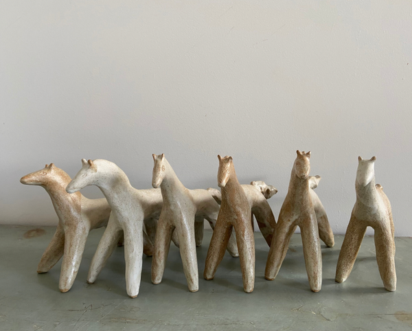 Wondering People_Stoneware Horse_26