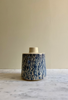 Wondering People_Small Bottle Vase II in Blue_1