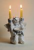 Wondering People_Sponged Cherub Candleholder/Salts_2