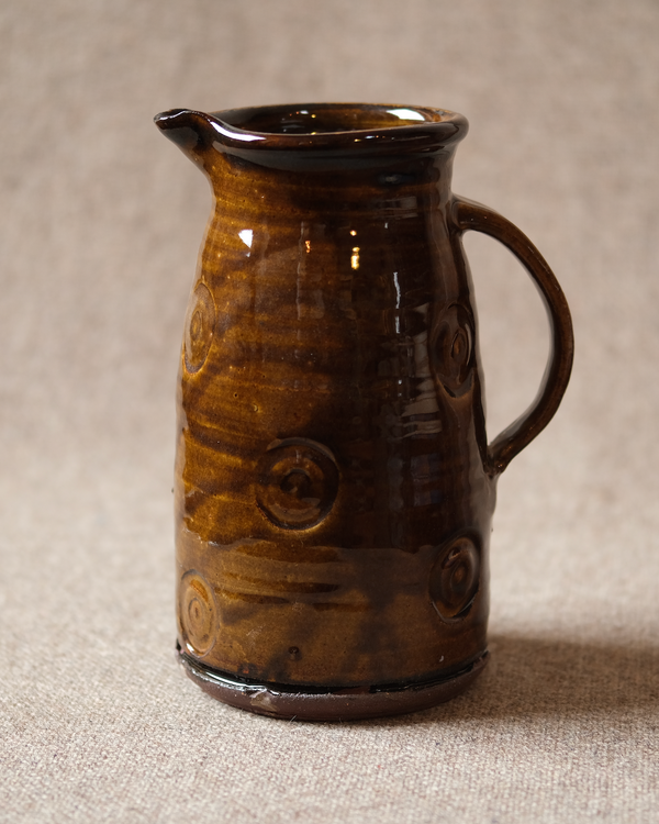 Wondering People_Medium Straight Amber Jug_11