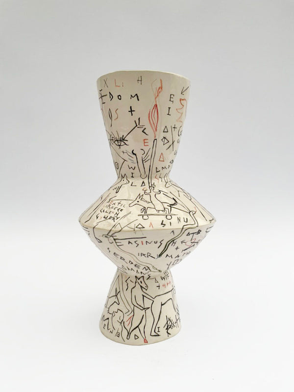 Wondering People_Sgrafitti Vase_26