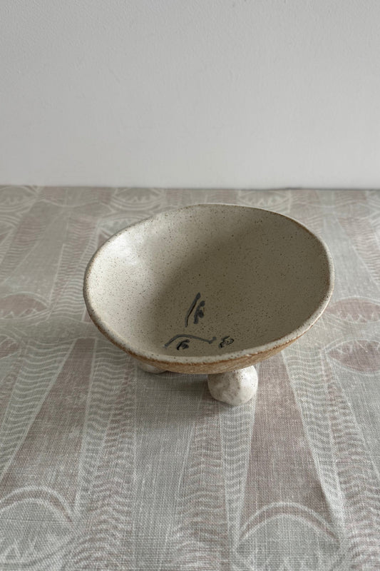 Wondering People_Small Bobble Footed Bowl_38