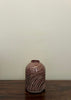 Wondering People_Small Curved Lines Vase in Light Brown_1