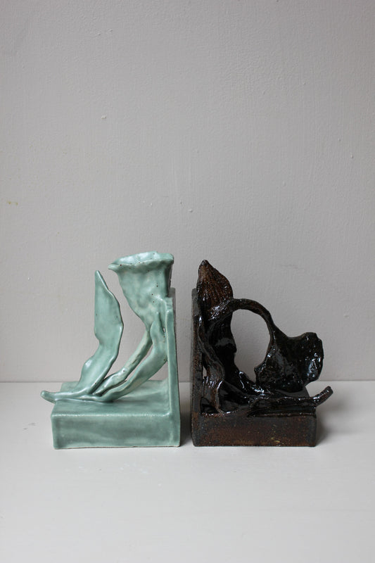 Wondering People_Celadon Tulip Bookend_16