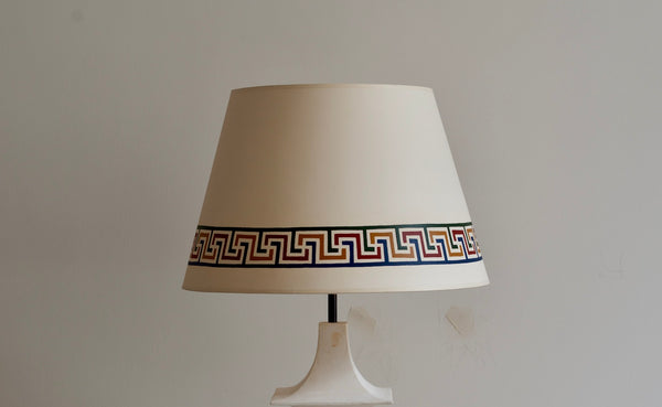 Wondering People_Polychrome Meander Lampshade_31