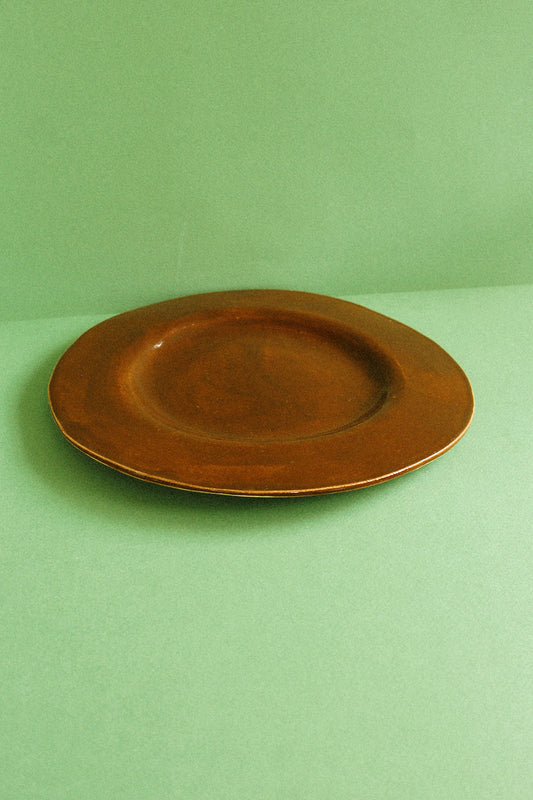 Wondering People_Amador Rimmed Plate (Cacao)_8