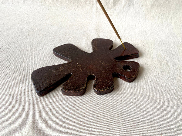 Wondering People_Power Incense Holder - Speckle Brown_7