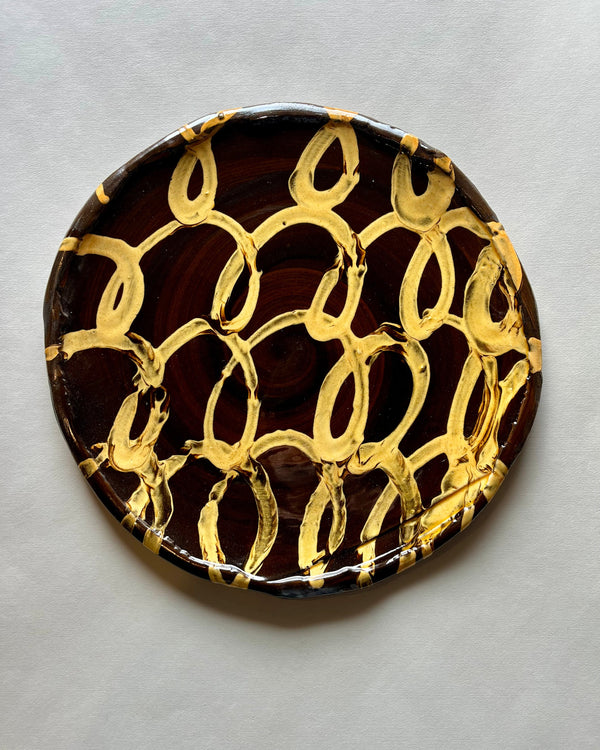 Wondering People_Slip Decorated Earthenware Plate I_17