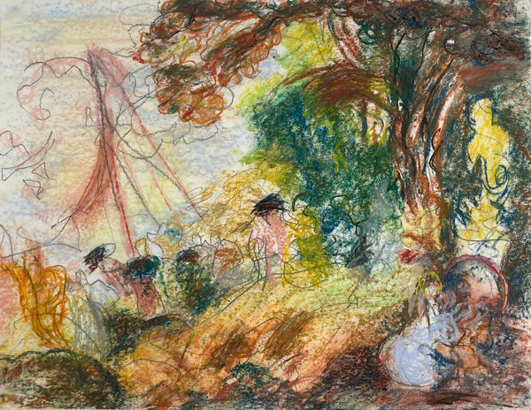 Wondering People_Pilgrimage to Cythera, After Watteau_8