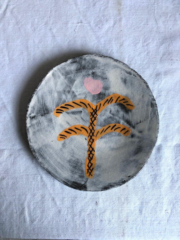 Wondering People_Flower Wall Plate II_33