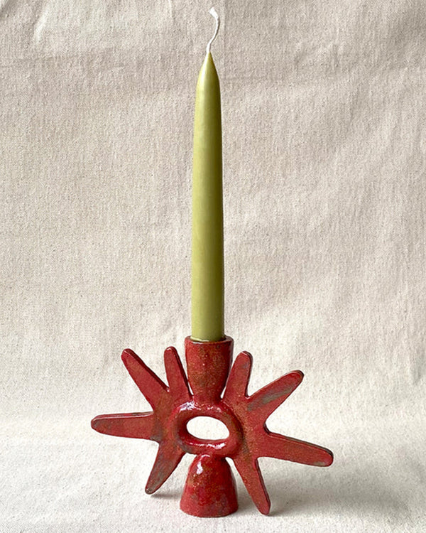 Wondering People_Blood Brush Rays Candlestick Holder_11
