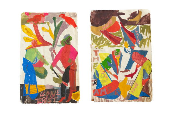 Wondering People_A Study For Dancing Figures (Pair)_30