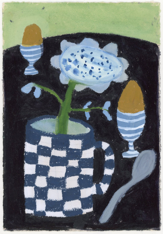 Wondering People_Blue, Black And Green_14