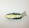 Wondering People_Fish On Green Gingham_487