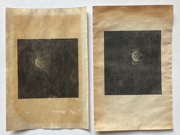 Wondering People_Moon Drawings: Last Quarter, Waning Crescent_1