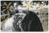 Wondering People_White Horse With Green Flowers (Collage)_629